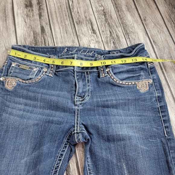 Vintage 2000s LA idol USA Stretch Bootcut Jeans - Picture 9 of 9